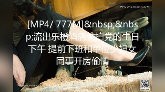 [MP4/ 777M]&nbsp;&nbsp;流出乐橙酒店偷拍党的生日下午 提前下班和单位少妇女同事开房偷情