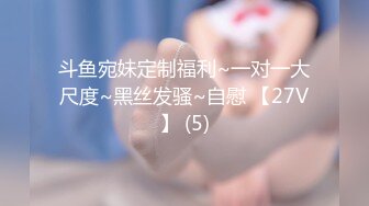 斗鱼宛妹定制福利~一对一大尺度~黑丝发骚~自慰 【27V】 (5)