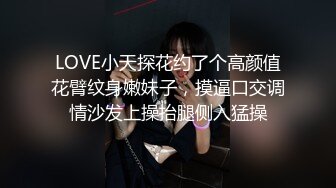 LOVE小天探花约了个高颜值花臂纹身嫩妹子，摸逼口交调情沙发上操抬腿侧入猛操