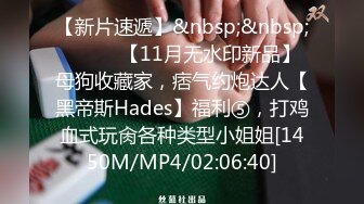 【新片速遞】&nbsp;&nbsp;⚫️⚫️【11月无水印新品】母狗收藏家，痞气约炮达人【黑帝斯Hades】福利⑤，打鸡血式玩肏各种类型小姐姐[1450M/MP4/02:06:40]