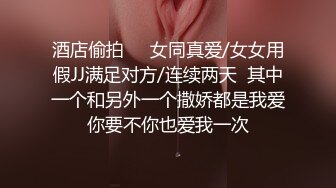 酒店偷拍❤️女同真爱/女女用假JJ满足对方/连续两天  其中一个和另外一个撒娇都是我爱你要不你也爱我一次