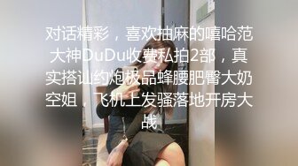 对话精彩，喜欢抽麻的嘻哈范大神DuDu收费私拍2部，真实搭讪约炮极品蜂腰肥臀大奶空姐，飞机上发骚落地开房大战