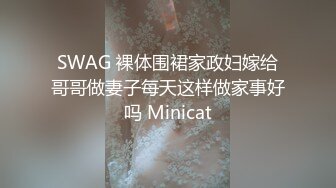 SWAG 裸体围裙家政妇嫁给哥哥做妻子每天这样做家事好吗 Minicat