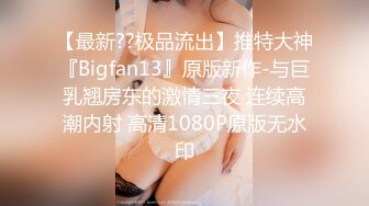 【最新??极品流出】推特大神『Bigfan13』原版新作-与巨乳翘房东的激情三夜 连续高潮内射 高清1080P原版无水印