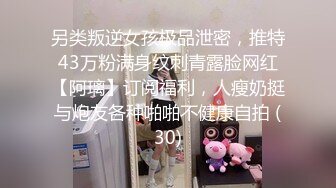 另类叛逆女孩极品泄密，推特43万粉满身纹刺青露脸网红【阿璃】订阅福利，人瘦奶挺与炮友各种啪啪不健康自拍 (30)